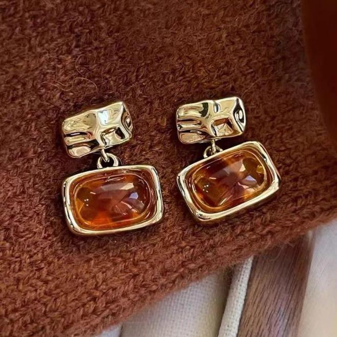富贵耳环惊艳住了谁戴都好看！开元ky棋牌被这10对中古(图15)
