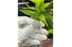 8K白金满钻圆球戒指时髦奢华的闪耀之选开
